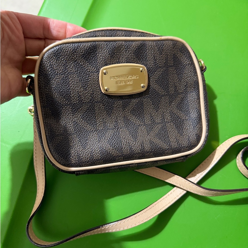 Michael Kors Brown mini Crossbody Bag
